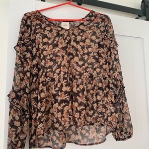 floral blouse